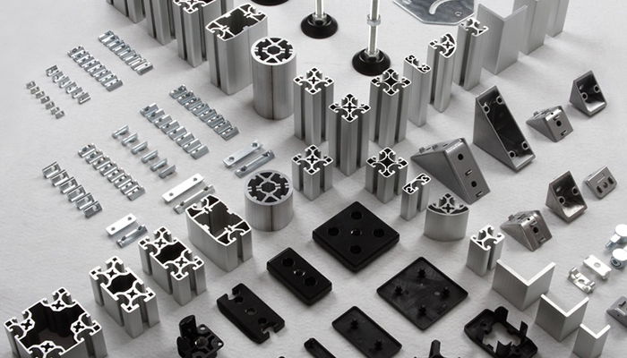 Método para seleccionar perfiles de aluminio industrial