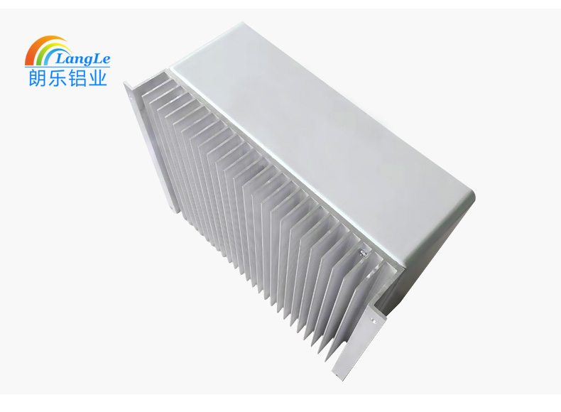 Perfil de enfriamiento de aluminio 8